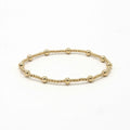 Malibu 2x4 14k Gold filled Beaded Bracelet
