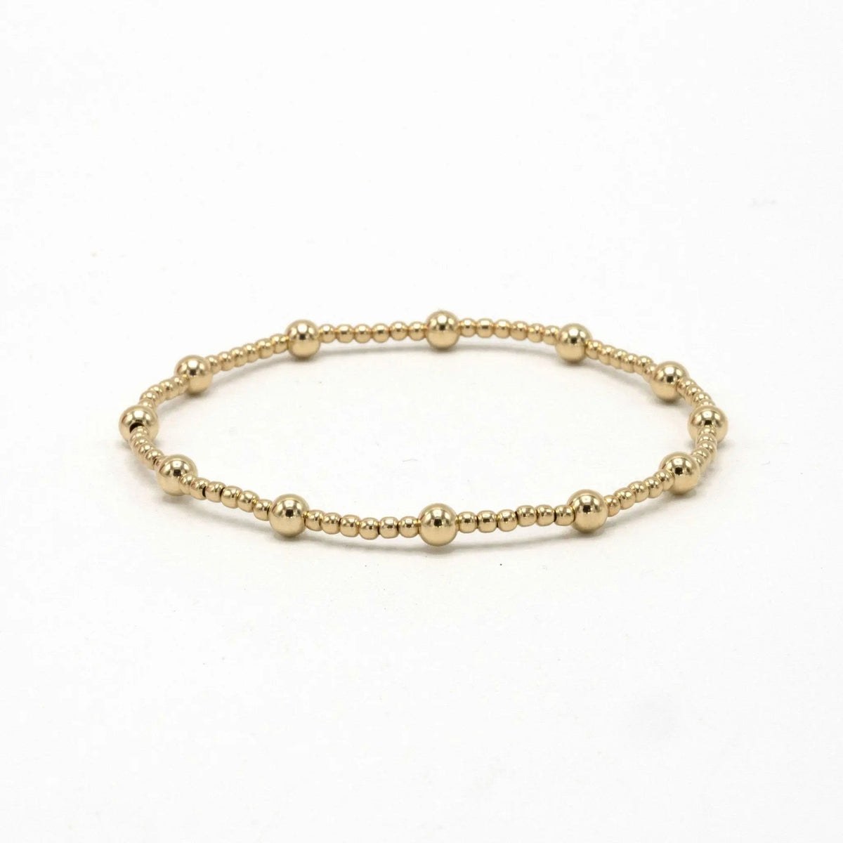 Malibu 2x4 14k Gold filled Beaded Bracelet