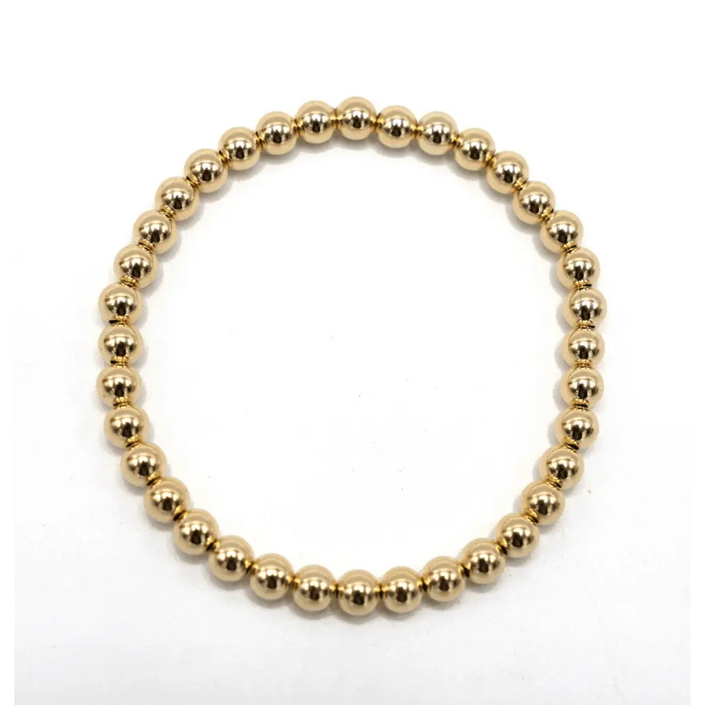 5mm Waterproof 14k Gold Filled Karma Bracelet
